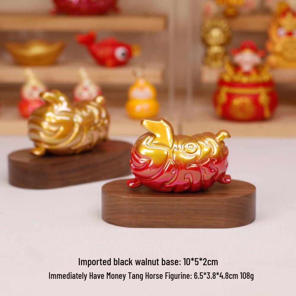 Zodiac Horse Mascot: Cute Cartoon Ornament - Year of the Horse Souvenir Gift