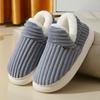 Cozy Plush Shoes for Women Men Home Cotton Slippers Comfortable Indoor Slip on Fuzzy Ankle Shoes Thick Bottom Pantuflas Mujer