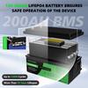 DATOUBOSS Germany One Week Shipping 12V 200Ah Lithium Ion Batteries Pack Lifepo4 Akku for Home Energy Storage