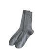 Miu Stacking Socks Children'S Gray Medium Tube Socks Spring And Summer Thin Solid Color Versatile Cotton Socks Summer Stockings Women'S Stockings