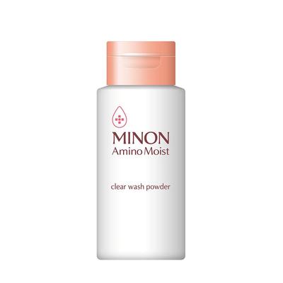 Minon Amino Moist Clear Wash Powder 35 g – Enzym-Gesichtsreiniger für empfindliche und trockene Haut, feuchtigkeitsspendendes Reinigungsmittel