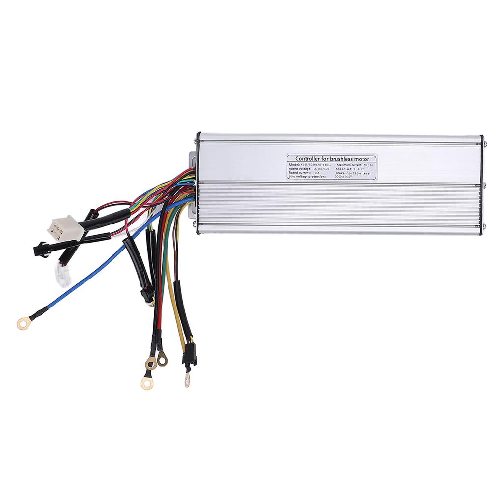 Motor Controller 48V 52V 1500W 2000W 50A Square Wave 18 Tube Motor Controller with Lamp Line for KT Meter