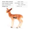 Badger Realistic Deer Animal Action Figures Pvc Toy For Childrens Decor Learning