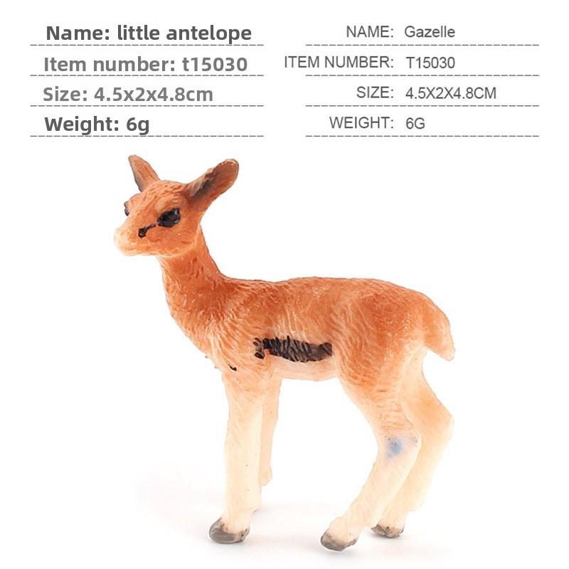 Badger Deer Realistic Animal Action Figures Pvc Toy For Childrens Learning Decor