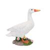 Porch Goose Statue Resin Duck Figurine Animal Sculpture for Indoor Outdoor Garden Lawn Yard Decor