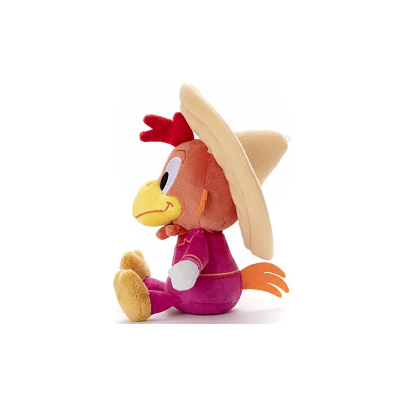 Collection de Peluches Lavables Personnages Disney Panchito, Environ 18cm de Haut
