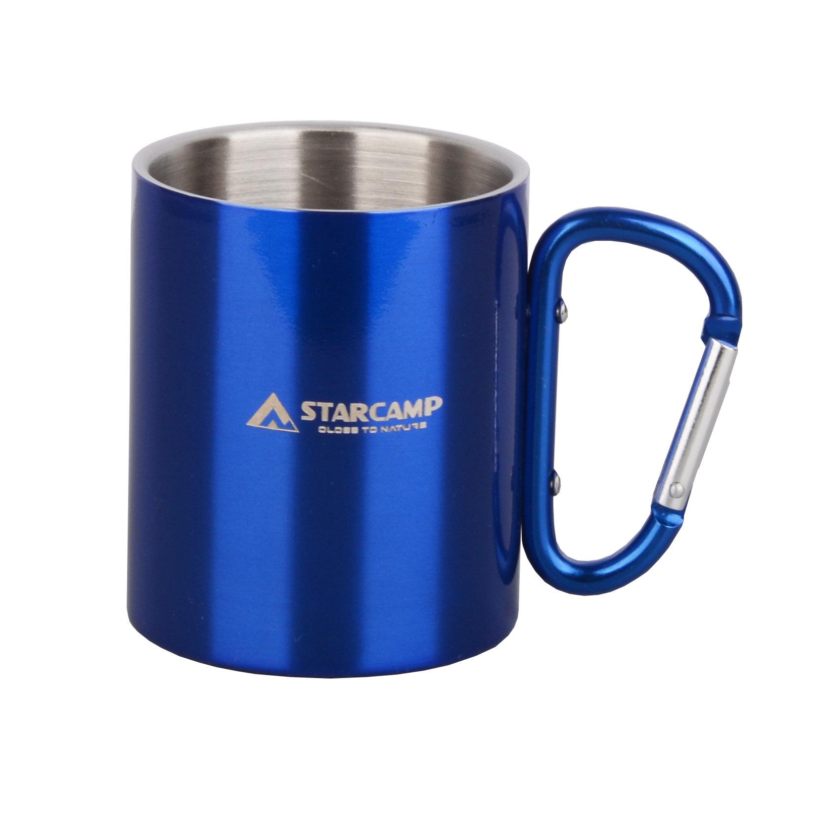 STARCAMP 300ml Stainless Steel Camping Cup with Buckle
