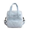New Reusable Lunch Bag Double Layered Large Capacity Lunch Box Bag Insulated Lunch Pack Office Workers
