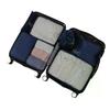 7Pcs/Set Folding Travel Storage Bags Digital Toiletries Shoes Clothes Organizer Suitcase Clothes Tidy Pouch Packing Cubes Set