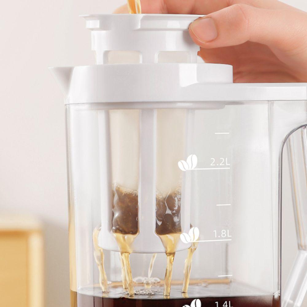 Sealed Cold Brew Coffee Maker with Filter Cold Water Jug Portable Cold Brew Coffee Pot Home