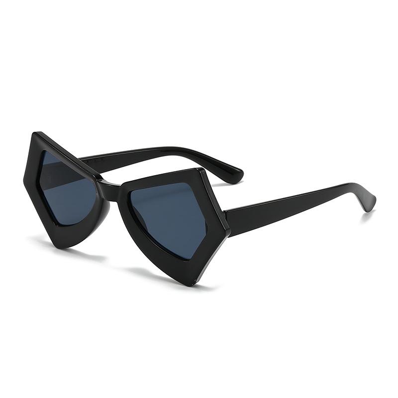 European American Women s Oversized Butterfly Sunglasses - Fashionable  Irregular Frame Style (2430)