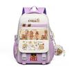 New schoolbag cute cartoon primary and secondary school students backpack large capacity load reduction casual backpack