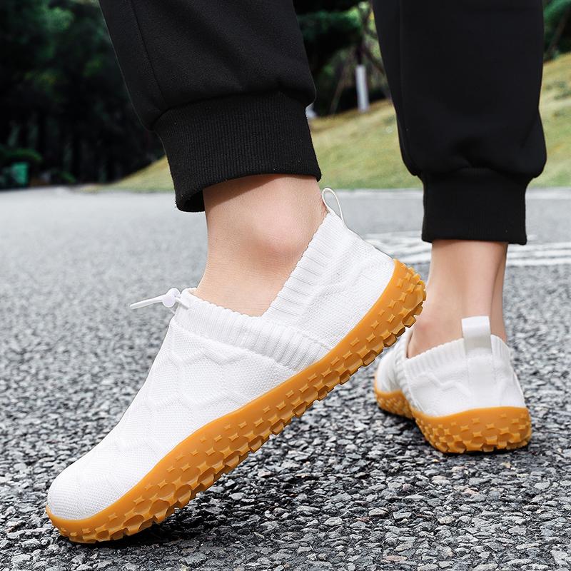 Couples' Comfortable Fit With Elastic Band Casual Shoes Anti Slip And Wear-Resistant Barefoot Shoes Suitable For Outdoor Sports