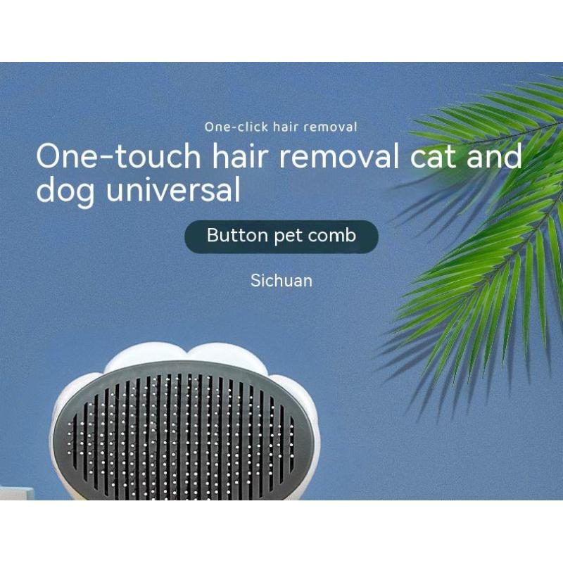 Cat Comb Dog Hair Cat Brush Comb Artifact Cat Hair Cleaner Hair Removal Cat Dog Special Pet Supplies