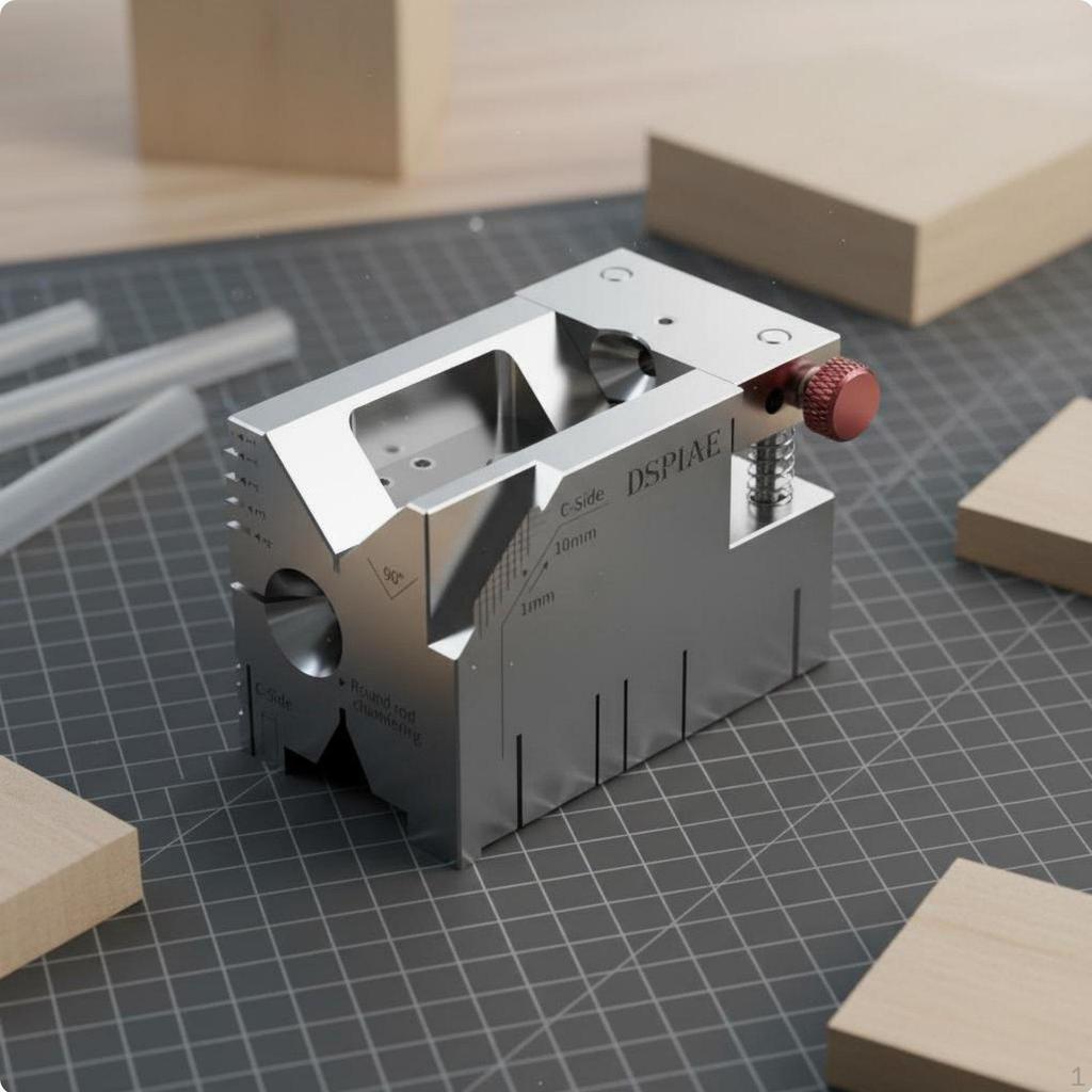 Model Modification Base Compact MultiFunction Modeling Block Stainless Steel Cutting Guide for