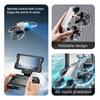 Non-Toxic Rc Quadcopter 2.4G 4Ch Drone With Display Screen Remote Control Hd Pography Aircraft Optical Flow Positioning Dron For Adult