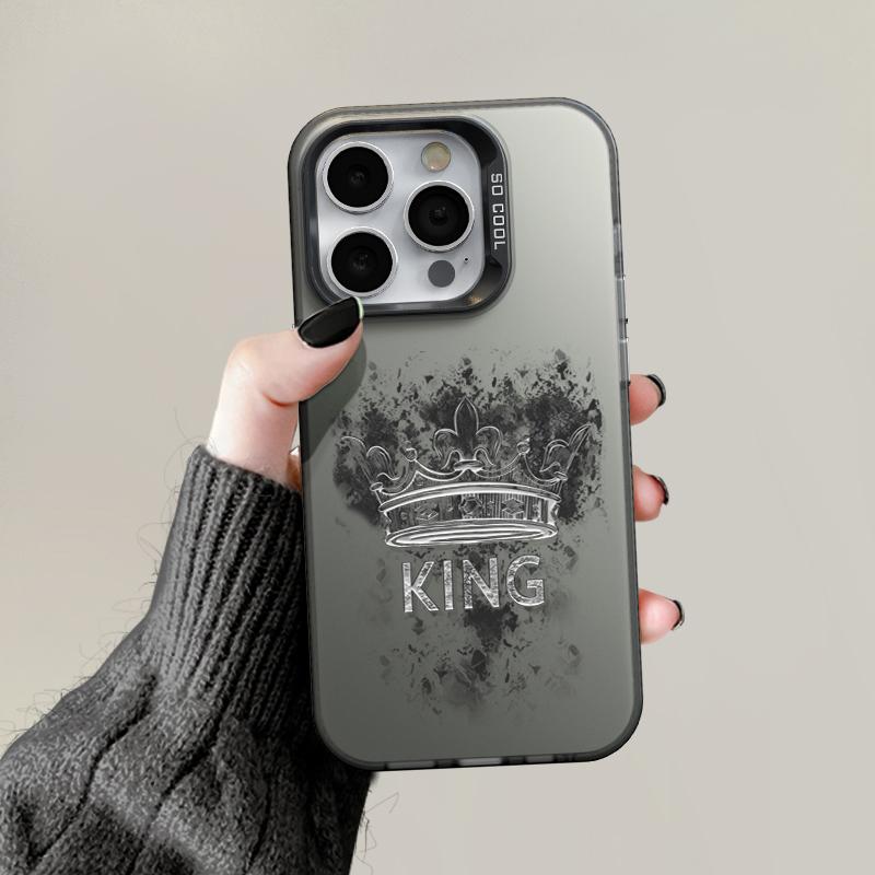 

Модернизированный чехол IMD KING BOSS Cool Printed, ударопрочный защитный мягкий чехол TPU с полной задней крышкой для Xiaomi Redmi Redmi 10C