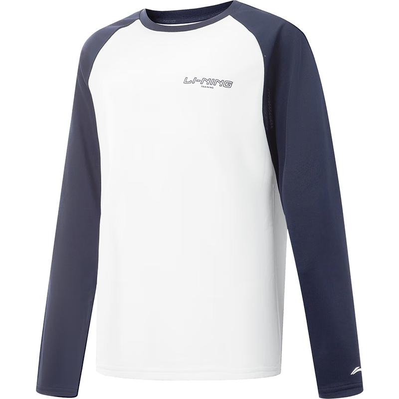 

Li-Ning Kids Unisex Sporty Raglan Long-Sleeve T-Shirt 170