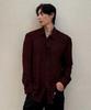 LMOOD Esmeralda Cotton Viscose Check Shirt Red