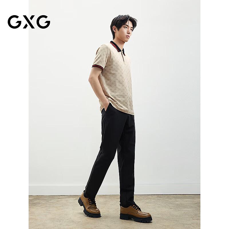 GXG Men's Cool-Feel Printed Polo Shirt
