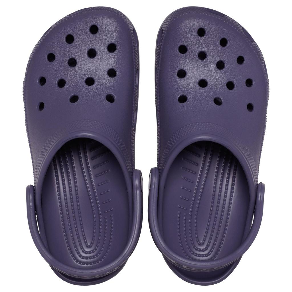 Crocs Classic clog comfortable and versatile hole shoes for men and women in aubergine colour