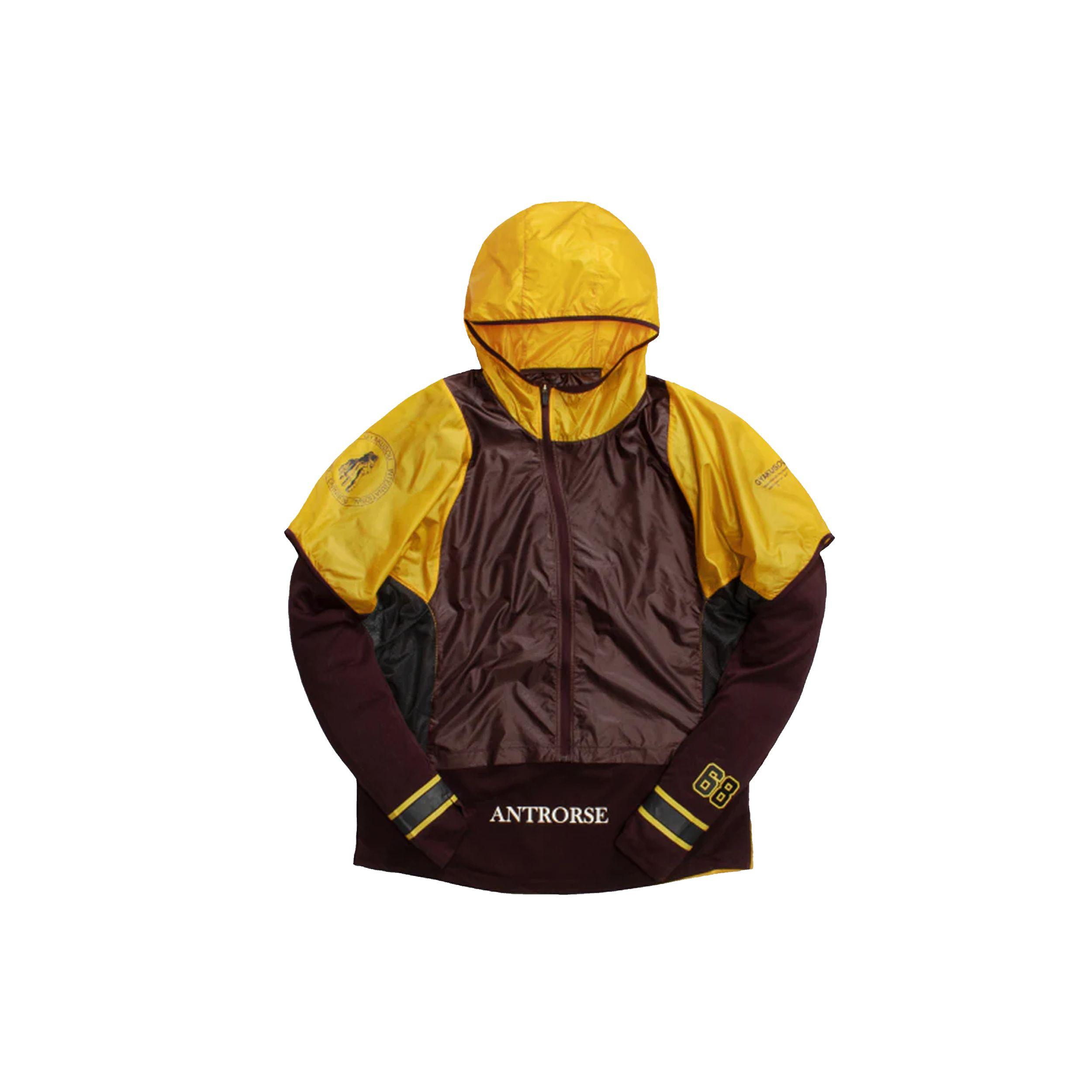 

Мужская куртка с капюшоном Nike Color-Block, верхняя одежда, коричневая BQ3249-711 L