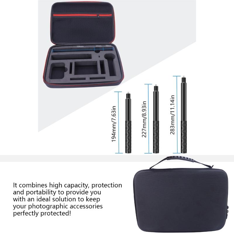 Camera Hard Case Protective Case Travel Friendly Carrying Case for ONE X4 Camera Holder Easy to Carry and Store Anywhere