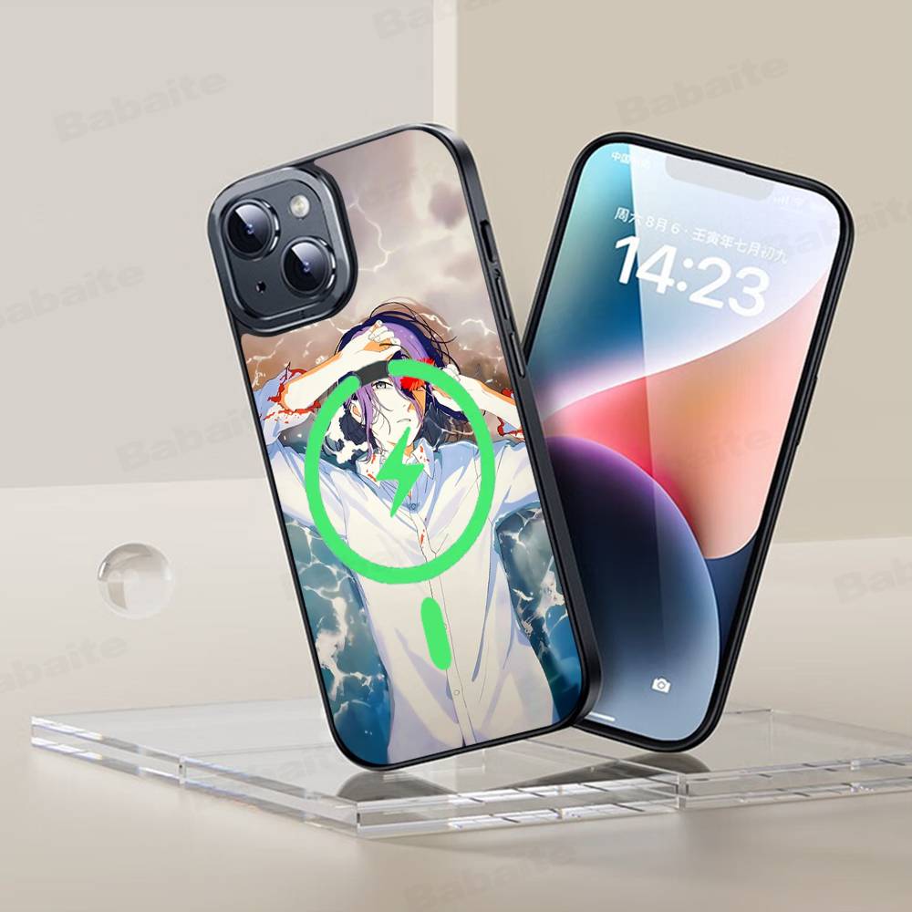 

Action Anime Chainsaw Man Reze Arc For Magsafe Magnetic Phone Case For IPhone 17 16 Pro Max 15 Plus 14 13 12 11 Cover iPhone 12pro max