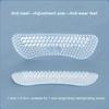 Women Men Anti Slip Heel Cushions Foot Heel Care Protector Upgrade Silicone Heel Stickers Heels Grips Non-Slip Inserts Pads