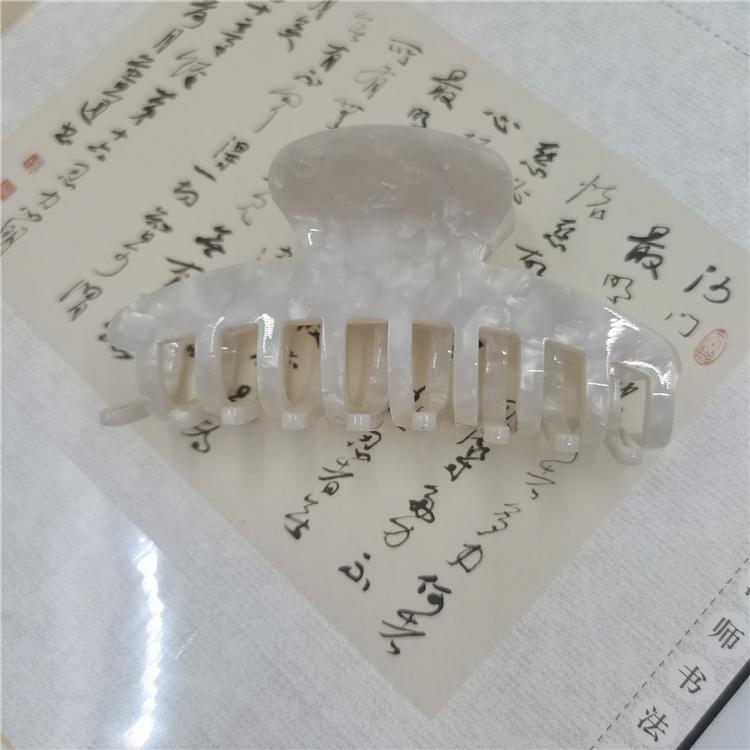 Women's High Quality 9.5cm Hair Claw Accessories 8 Colors American Fashion Tortoiseshell Resin Acetate