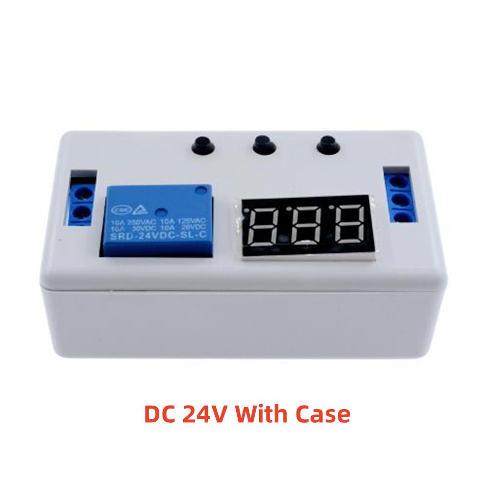 DC 11V 11V LED Display Automation Cycle Delay Timer Control Off Switch Delay Time Relay With Photoelectric Isolation