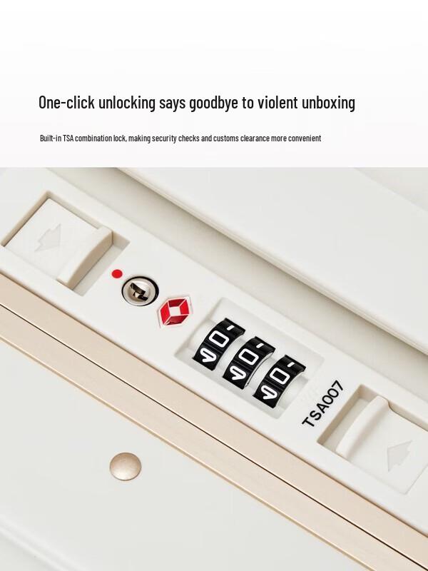 OIWAS Luxury Aluminum Frame Carry-On Luggage