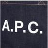 A.p.c Axelle Denim Small Tote Bag M61568 Caf Caramel
