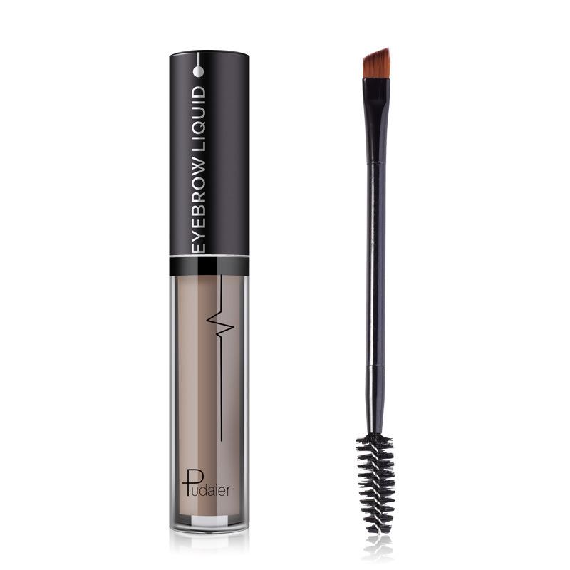 Pudaier Natural Waterproof Makeup Does Not Drop Color Eyebrow Dyeing Solution Stereo Eyebrow Cream Water Eyebrow Pen Liquid Eyebrow Pencil