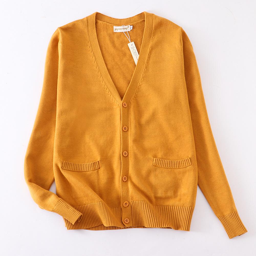 Japanese JK Style Soft Knit Cardigan Sweater for Students