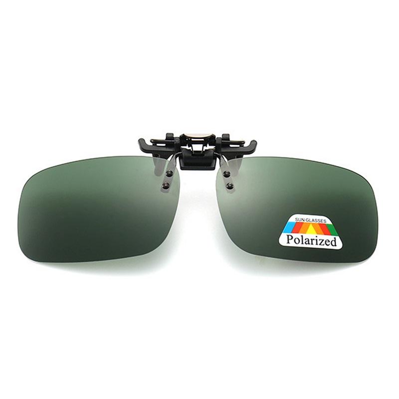 MAXJULI Car Driver Goggles Anti-UV Sun Glasses Driving Night Vision Lens Clip On Sunglasses for Men Women