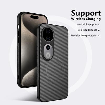 Černé matné magnetické pouzdro na mobilní telefon pro Vivo S16 S17 S18 S19 Pro S30 Pro Mini Bezdrátové nabíjení Mobilní pouzdra pro VIVO S18 Pro
