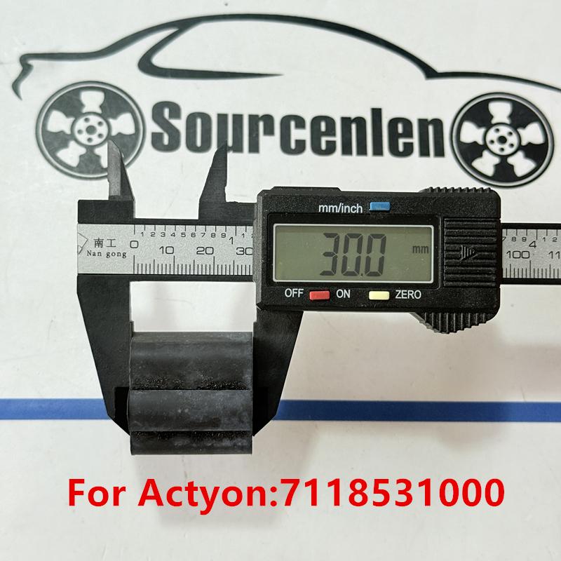 Brand New  Engine Hood Guide Block Buffer Rubber Pad For SsangYong Actyon Kyron Rexton 7118531000 7119508001 7119508B00