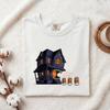 Spooky House Shirt Halloween Ghost Gift Women Comic Tee Haunted House T-Shirt Horror Fan Haunted Graphic Tshirt Vintage Treat Bag Tshirt