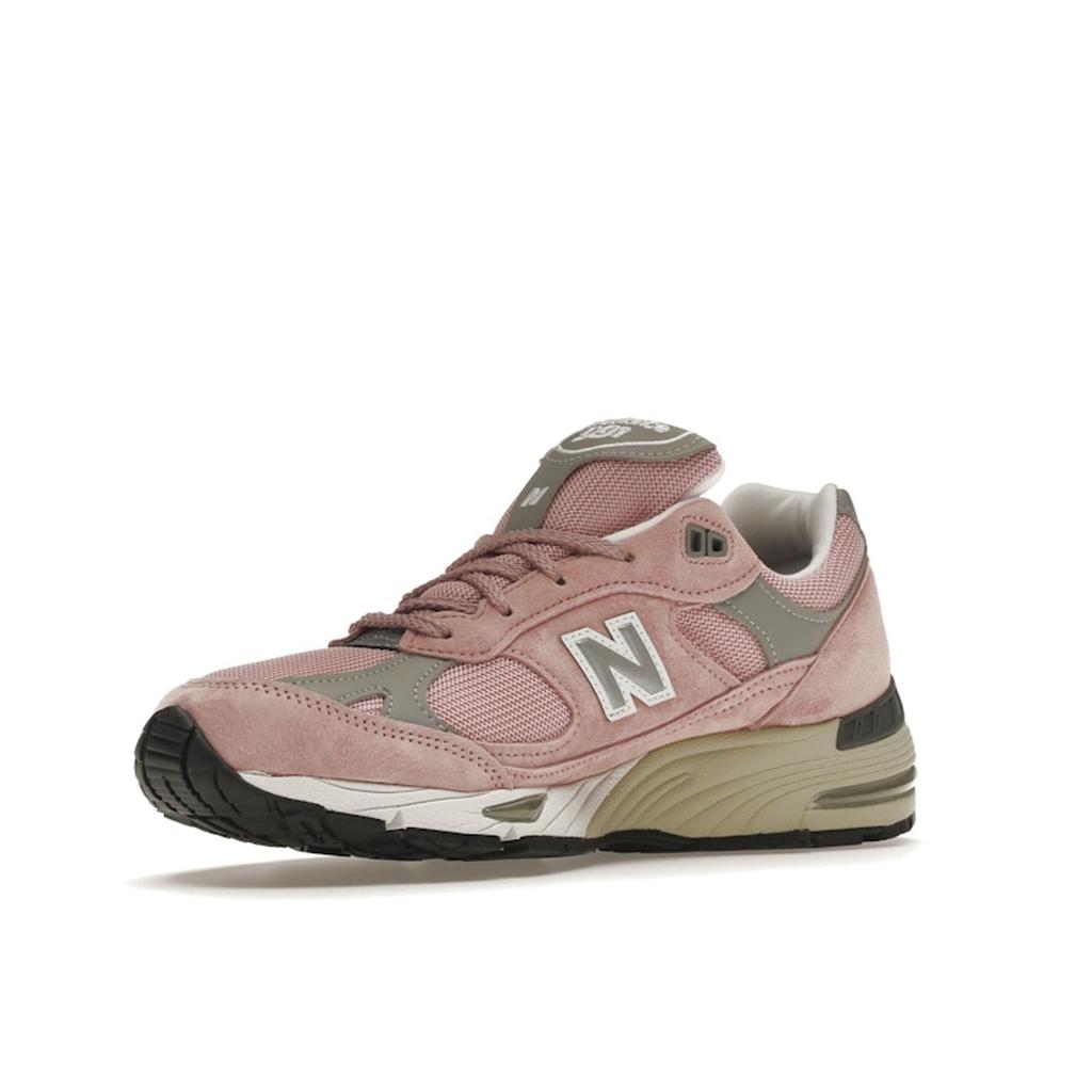 New Balance 991 Hergestellt in England Rosa Damen Sneaker Grau W991PNK