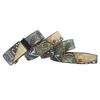 Retro Ethnic Style Automatic Buckle Leather Belt with Graffiti Print