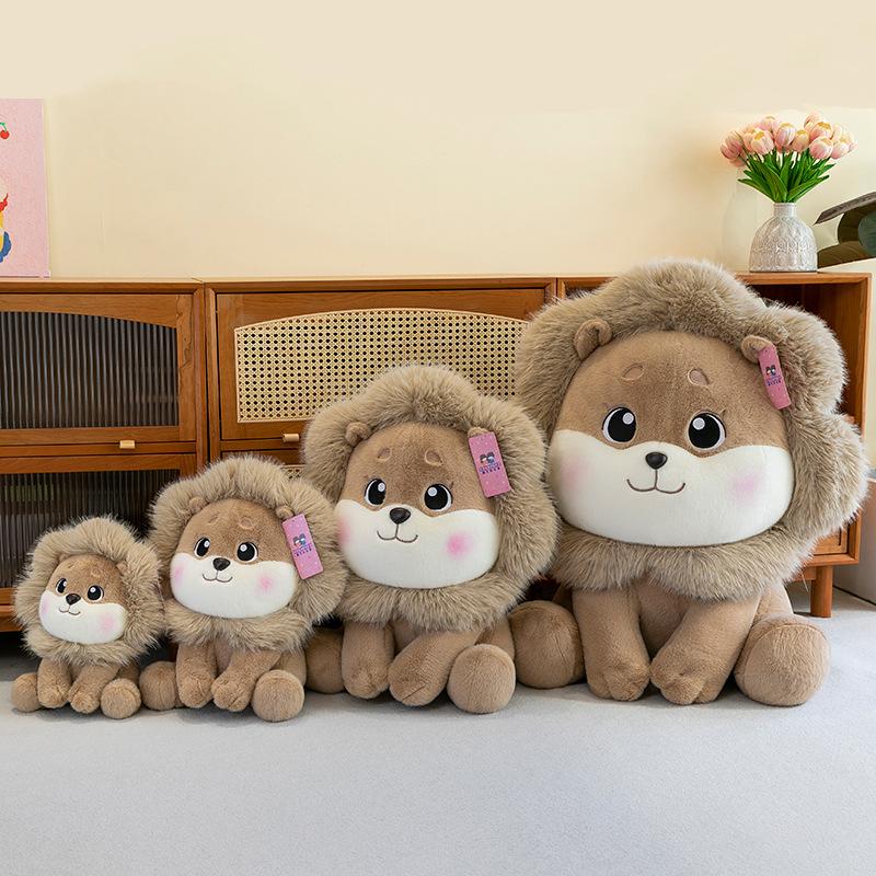 Adorable Sitting Lion Plush Toy - Perfect Birthday Gift for Boys and Girls