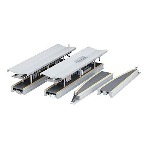 Kato N Gauge Suburban Platform Dx Island Platform Set 23-160 (Railway Model Supplies)
