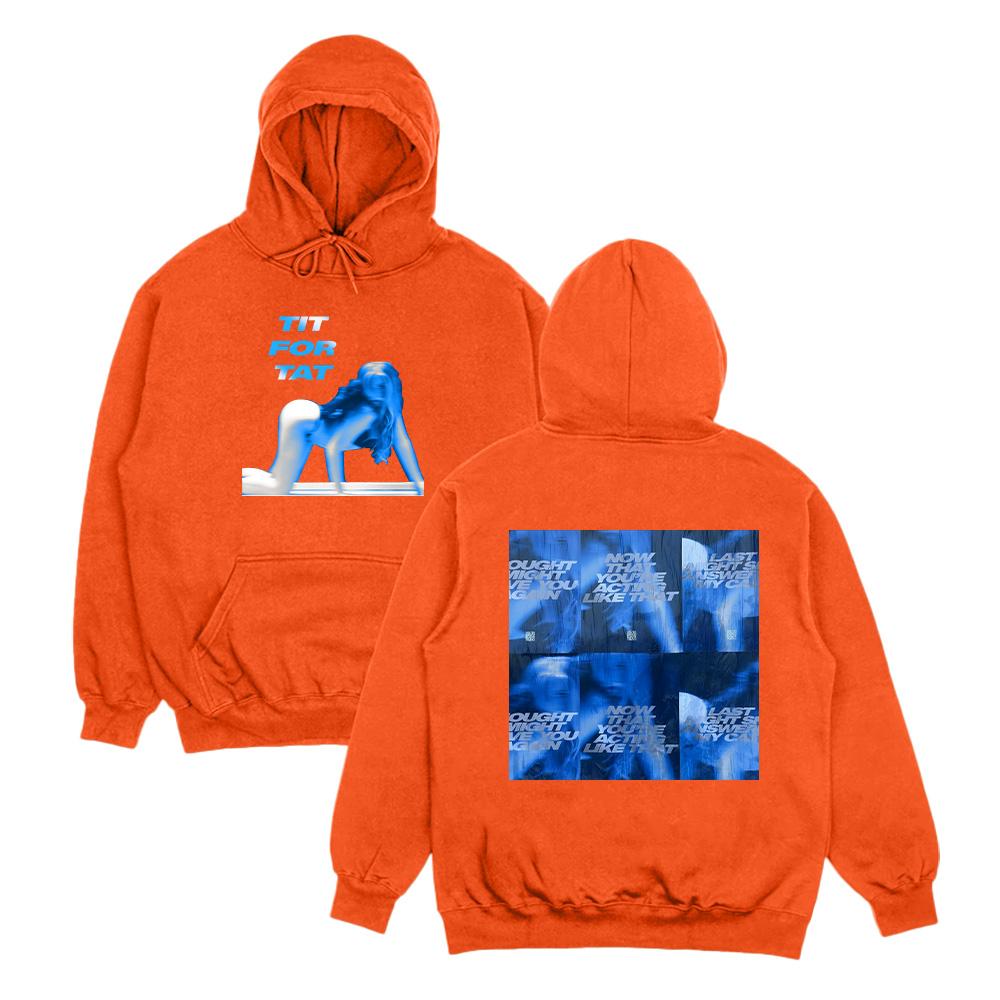 Tate McRae TIT FOR TAT Album Nou Hanorace Femei Bărbați Modă Nouă Haine Mânecă Lungă Toamnă Unisex Harajuku Y2K Pulover Streetwear