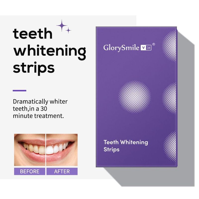 GlorySmile - V34 Teeth Whitening Strips