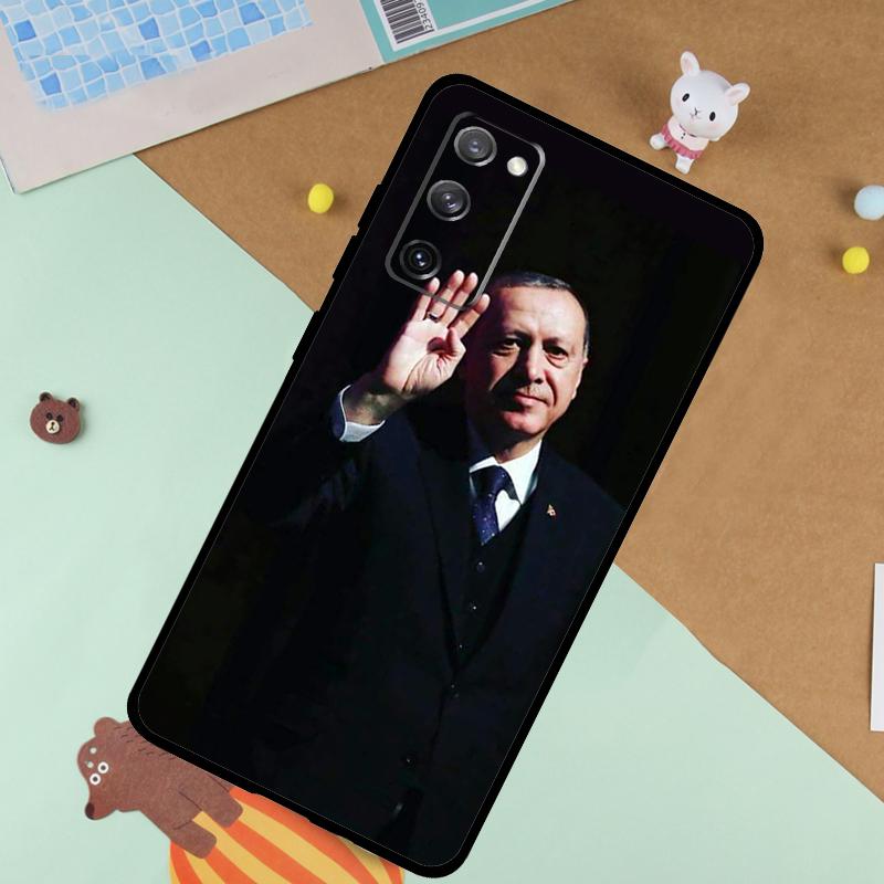 President Turkey Recep Tayyip Soft Case For Samsung Galaxy S25 Ultra S9 S10 S20 S22 S21 Plus S23 FE S24 Ultra Funda Cover
