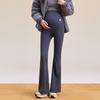 Maternity casual pants flared pants autumn winter spring shark pants wear maternity pants thin large size belly support pregnant women leggings