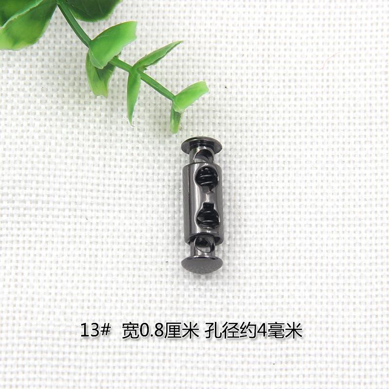 Clothing Metal Spring Buckle Buckle Rope Buckle Alloy Pig Nose Buckle Down Jacket Bell Rope Buckle Elastic Buckle