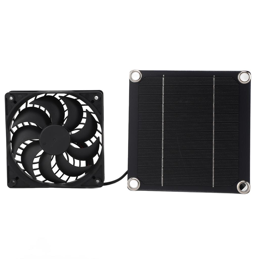 Kit Ventola Pannello Solare Silicio Monocristallino 5W 5V Kit Ventola di Scarico Pannello Fotovoltaico Solare