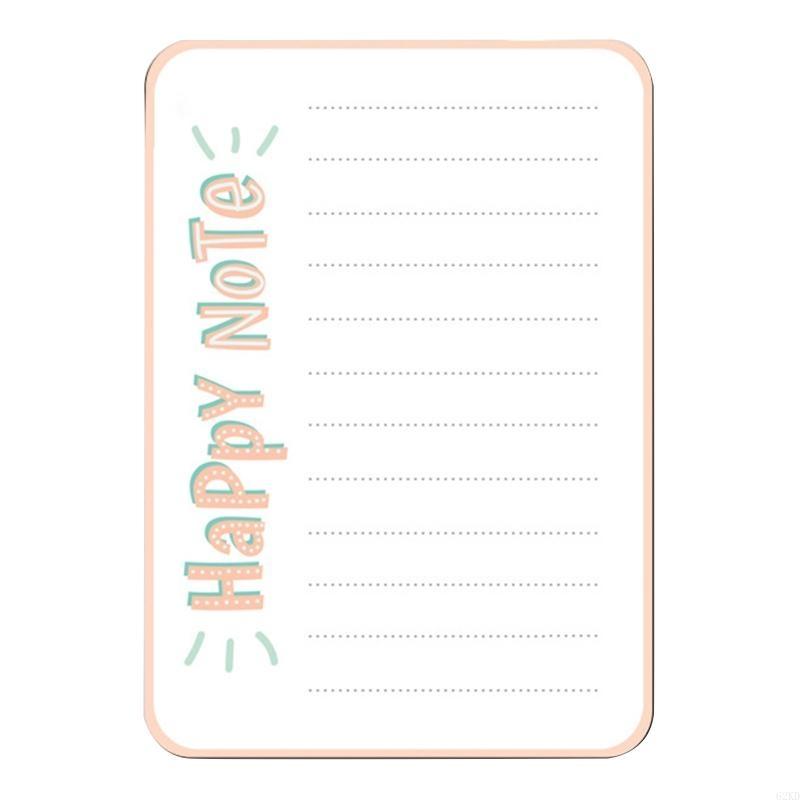 62KD Refrigerator Magnet Notepad Flexible Message Reminder Memo Board